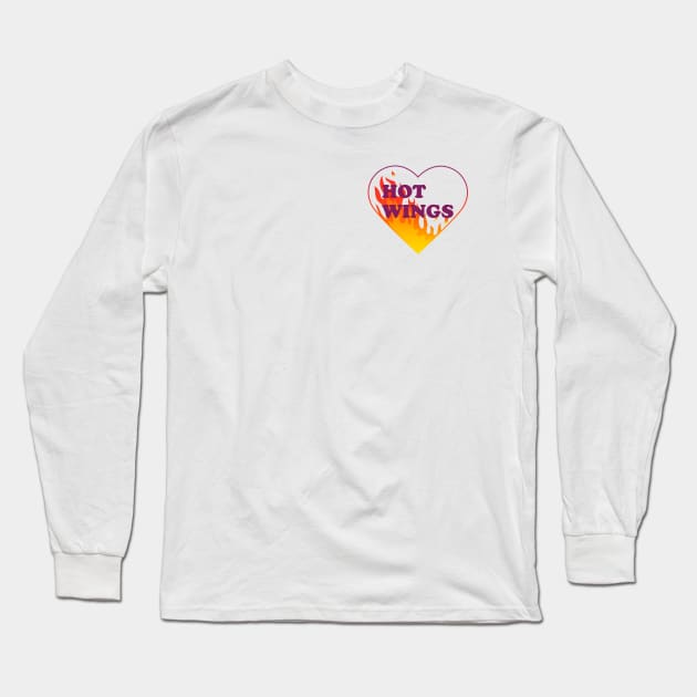 Hot Wings Hot Hands - Drums Sunset Long Sleeve T-Shirt by Erika Lei A.M.